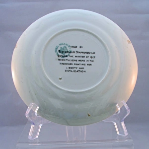 Alfred Meakin china plate - Lloyd George quotation Alfred Meakin china plate - Lloyd George quotation