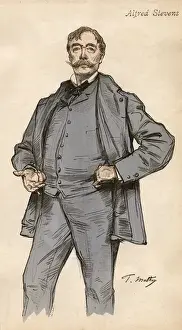 Belgian Portrait Painter Prints: Alfred Stevens