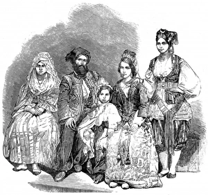 Algerine Family at Vauxhall Gardens, London, 1851 Algerine Family at Vauxhall Gardens, London, 1851