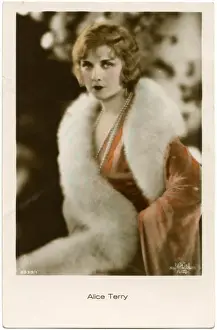 Alice Terry Print, 1900-1987 American silent film actress
