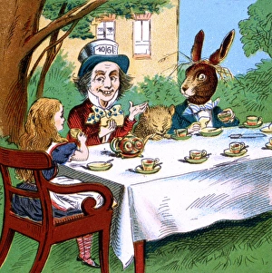 Alice in Wonderland, Mad Hatters Tea Party Alice in Wonderland, Mad Hatters Tea Party