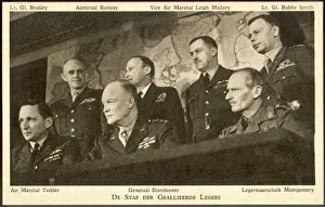 D-DAY Prints: Allied D-Day Commanders Print