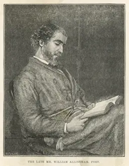 Irish Literary Figures Prints: Allingham / Taylor