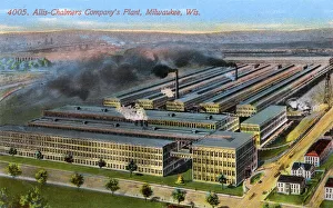 Allis-Chalmers Company plant, Milwaukee, Wisconsin, USA Allis-Chalmers Company plant, Milwaukee, Wisconsin, USA