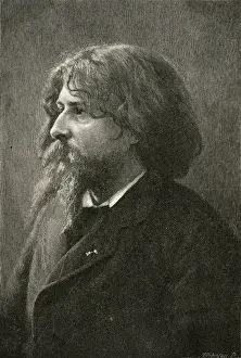 Alphonse Daudet Portrait Prints: Alphonse Daudet / Johnson