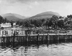 English Lakes Photography Prints: Ambleside Pier
