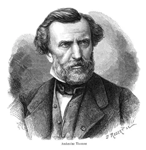 French Musician History Prints: Ambroise Thomas
