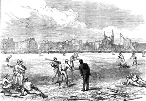 Americans playing baseball at Princes Ground, 1874 Americans playing baseball at Princes Ground, 1874
