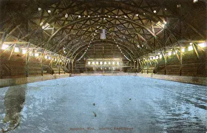 Amphidrome interior, Houghton, Michigan, USA Amphidrome interior, Houghton, Michigan, USA