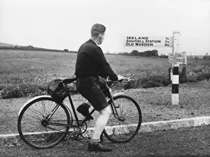 Amusing Signpost Print, 1940s - "Believe it or not"