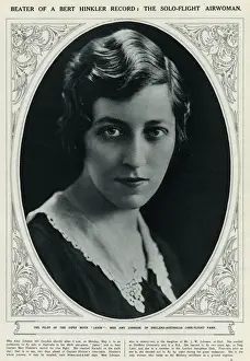Amy Johnson Print 1930