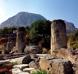 Greek Archaeological Site Prints: Ancient Corinth