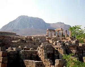 Corinth Archaeological Site Prints: Ancient Corinth