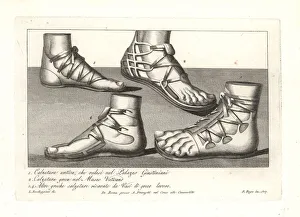 Ancient Roman and Greek shoes Ancient Roman and Greek shoes
