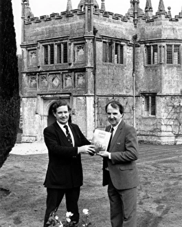 Andrew Besley, photographer, at Lanhydrock House, Cornwall Andrew Besley, photographer, at Lanhydrock House, Cornwall