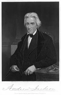 American Statesman History Prints: Andrew Jackson
