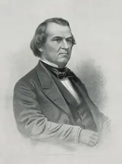 American Politician Biography Prints: Andrew Johnson