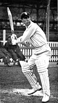 Andrew Sandham Batting in the Nets, 1924 Andrew Sandham Batting in the Nets, 1924