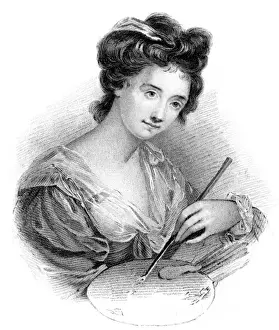 Angelica Kauffmann Print, 18th Century Italian Artist