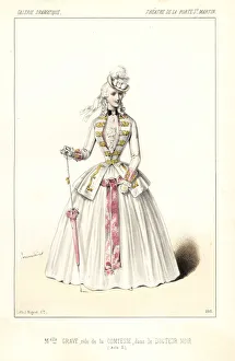 Angelina Grave as the Countess in Le Docteur Noir, 1846 Angelina Grave as the Countess in Le Docteur Noir, 1846