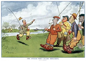 The Angler Who Caught Something by H. M. Bateman The Angler Who Caught Something by H. M. Bateman