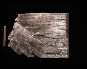 Anhydrite Print from the Simplon Tunnel