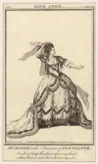 Ann Barry as Constance Print