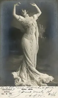 Early 20th Century Singer Prints: Anna Held, stage performer