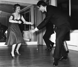 Fred Astaire Prints: Anna Neagle Dancing the Twist, 1962 Print