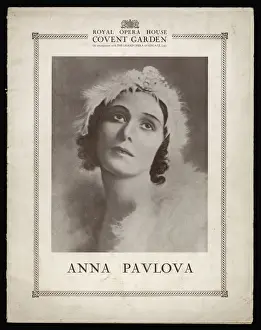 Prints of ANNA PAVLOVA Russian ballet dancer Art Prints: Anna Pavlova Print - Vintage Ballet Dancer Image