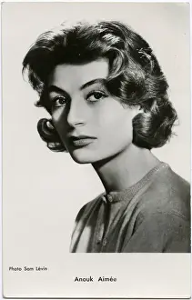 Famous Female Artists Prints: Anouk Aimee