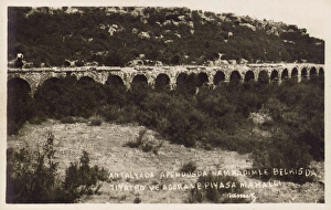 Antalya, Southern Turkey - Aspendos - Aqueduct Antalya, Southern Turkey - Aspendos - Aqueduct