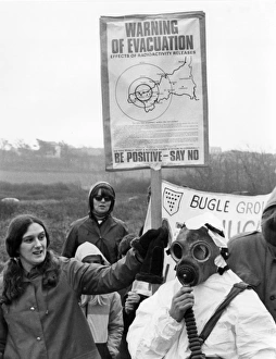 Anti-nuclear power demonstration, Cornwall Anti-nuclear power demonstration, Cornwall