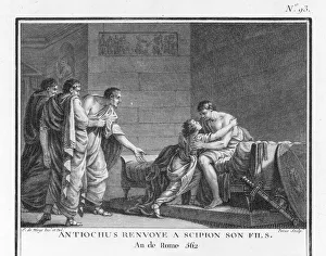 Antiochus III of Syria returns Scipios captured son Antiochus III of Syria returns Scipios captured son