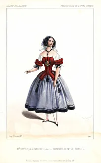 Antoinette Revilly as Fanchette in Le Trompette Antoinette Revilly as Fanchette in Le Trompette