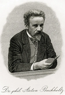Anton Buchholtz (1848-1901). Historian, numismatist and coll Anton Buchholtz (1848-1901). Historian, numismatist and coll