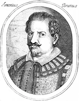 Antonio Bruni Italian Writer Print 1600-1635