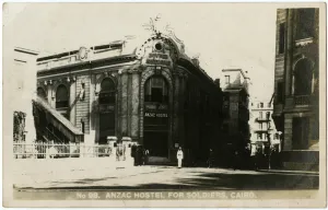 Anzac Hostel for soldiers, Cairo, Egypt Anzac Hostel for soldiers, Cairo, Egypt