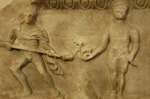 Apollo Kanachos relief. Miletus Apollo Kanachos relief. Miletus