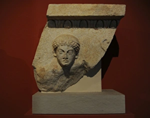 Apollo. Relief. Temple of Serapis. Miletus Apollo. Relief. Temple of Serapis. Miletus
