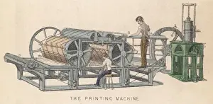 Vintage Printing Press Prints: Applegarth Press