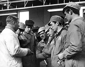 Apprentice Engineers at Leeds Engineering School Print, 1968