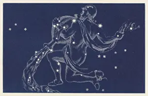 Constellation Art Prints: Aquarius