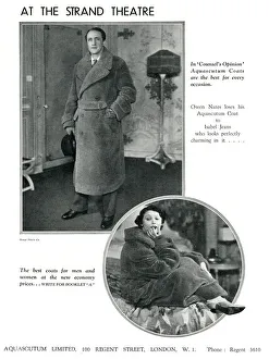 Aquascutum advertisement with Owen Nares & Isabel Jeans Aquascutum advertisement with Owen Nares & Isabel Jeans