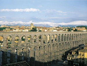 Aqueduct in Segovia. 1st c. SPAIN. CASTILE AND Aqueduct in Segovia. 1st c. SPAIN. CASTILE AND