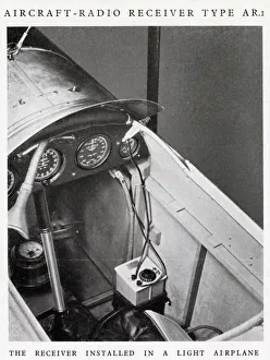 AR1 Aircraft-Radio Receiver installed in a light aircraft AR1 Aircraft-Radio Receiver installed in a light aircraft