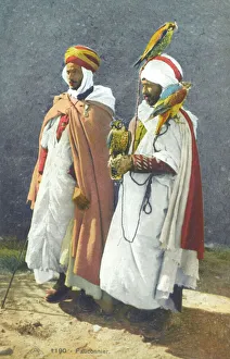 Two Arab Falconers from Saudi Arabia Two Arab Falconers from Saudi Arabia