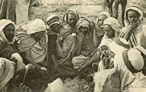 A arabic feast, with couscous, Algeria A arabic feast, with couscous, Algeria