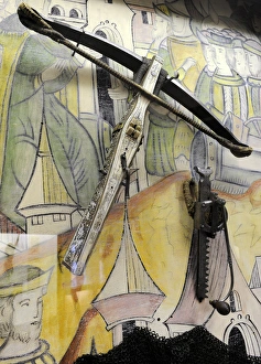 Arbalest with ivory inlay. 16thA?i?17th century Arbalest with ivory inlay. 16thA?i?17th century