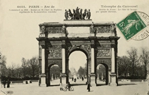 Arc de Triomphe de Carrousel, Paris, France Arc de Triomphe de Carrousel, Paris, France